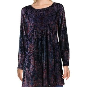 Free People Velvet mini dress